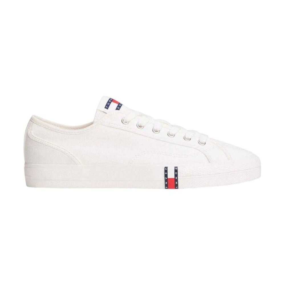 Tommy Jeans Womens/Ladies Archive Canvas Sneakers / Ecru